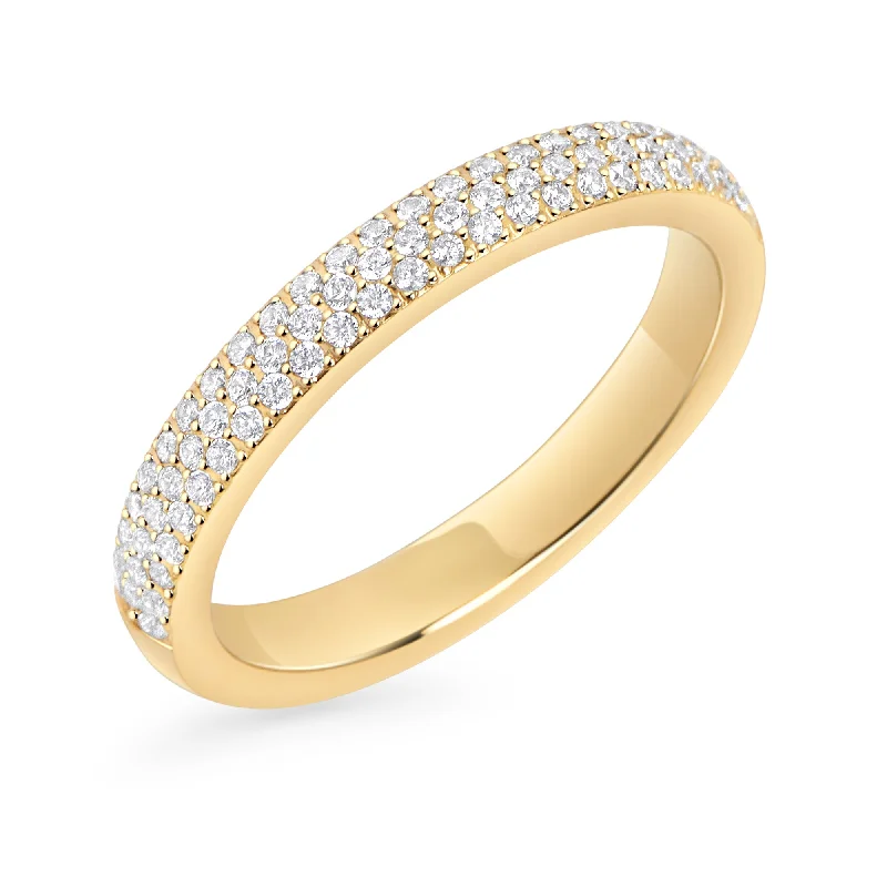 women’s fashion gold ring-Vesta Ring