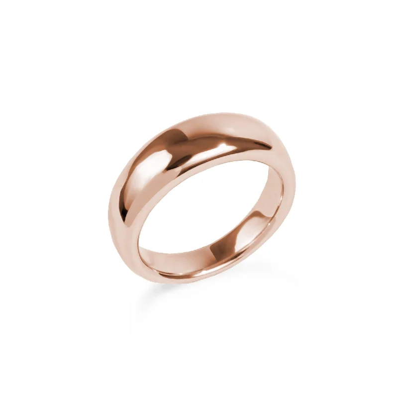 women’s engraved ring-Dôme ring