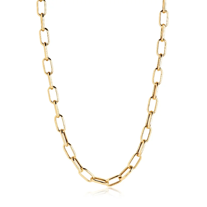 women’s sleek necklace-Necklace Capri