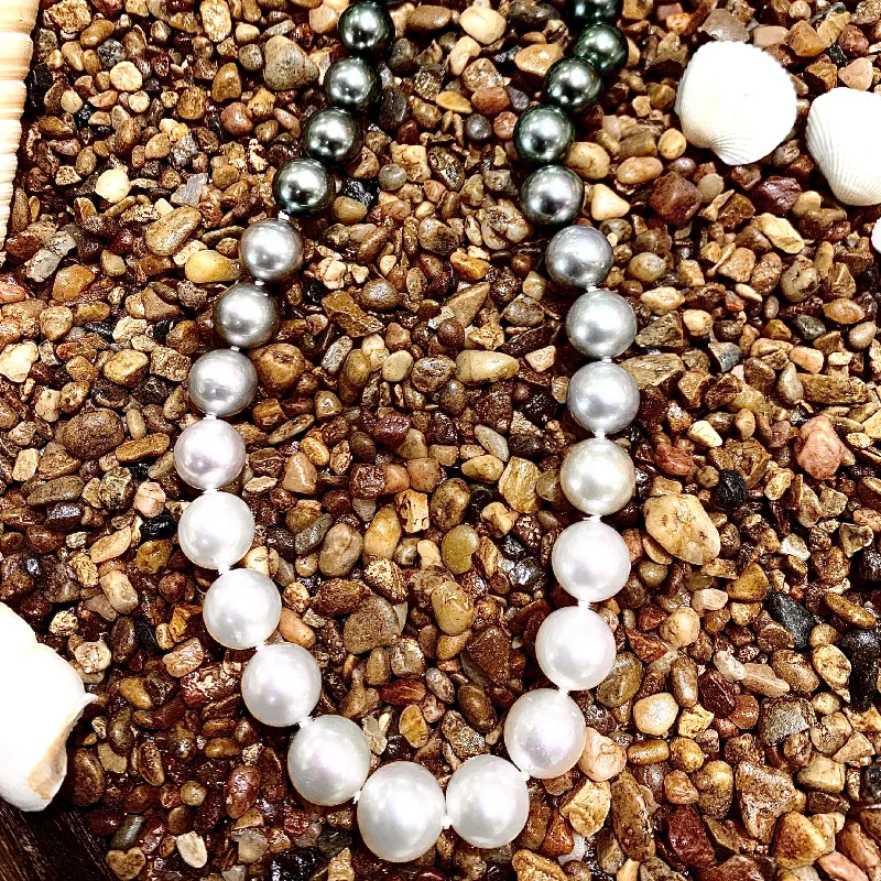 women’s gemstone pendant necklace-South Sea Pearl Necklace