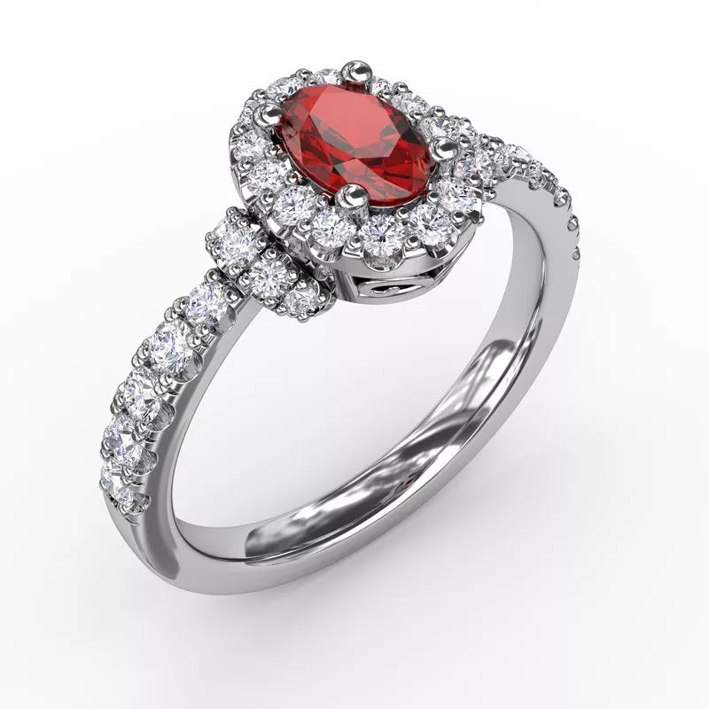 FANA Pure Perfection Ruby and Diamond Ring R1604R