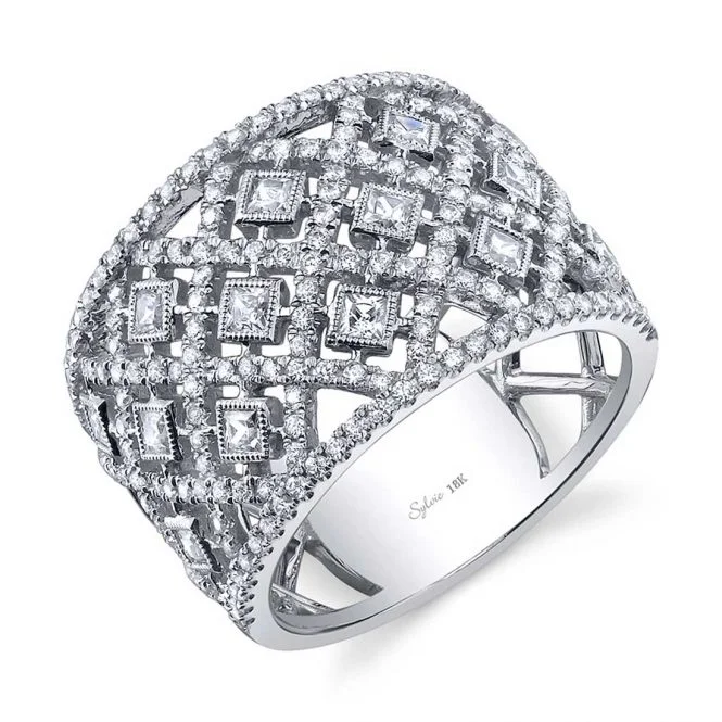 Sylvie GLAMOROUS DIAMOND RING FR576