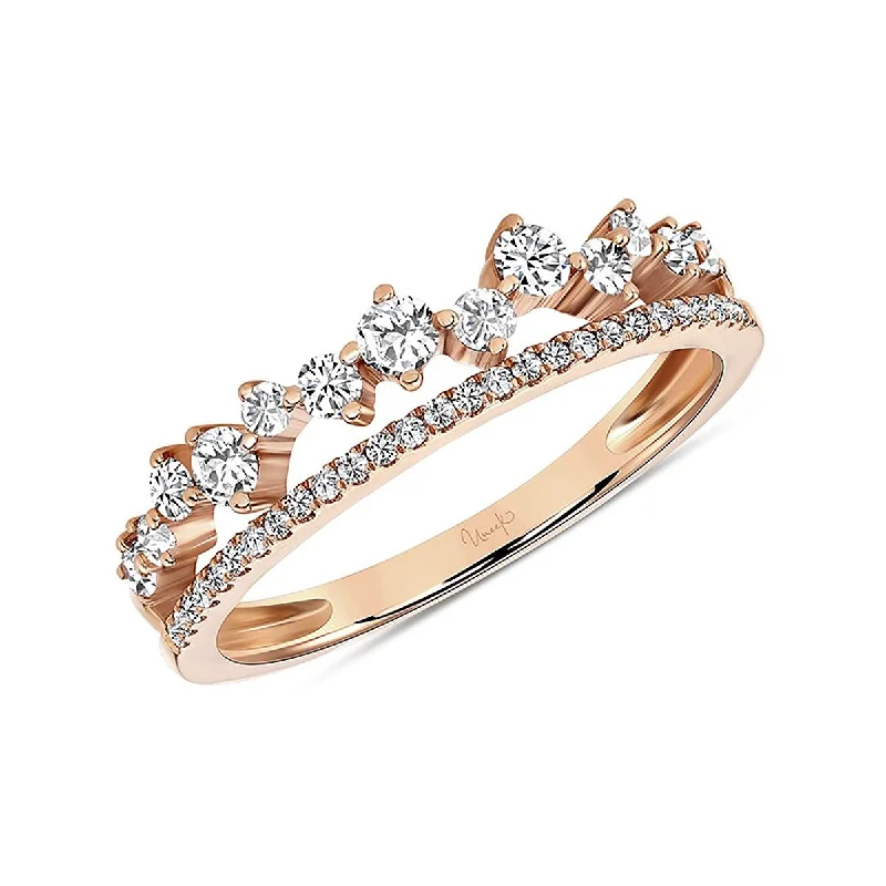 Diamond Ring in 14K Rose Gold