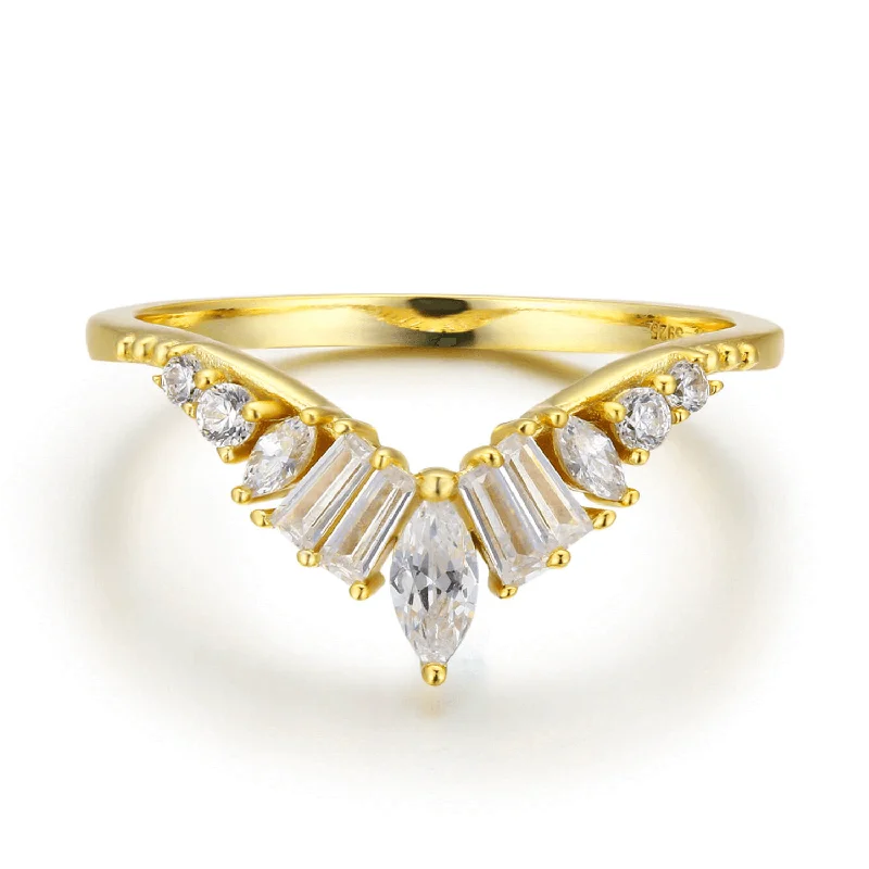 women’s eternity ring-Hillcrest Ring (Yellow Gold)