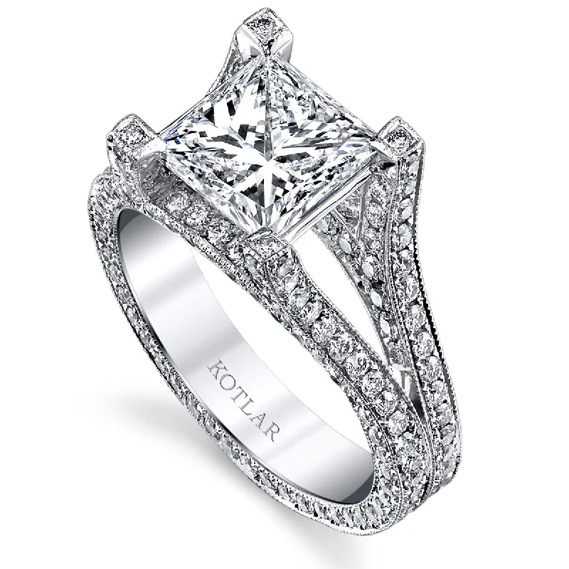 Unity Princess Cut Diamond Ring