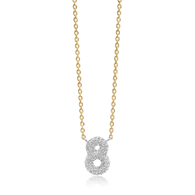 women’s rose gold necklace-Necklace Novoli Otto