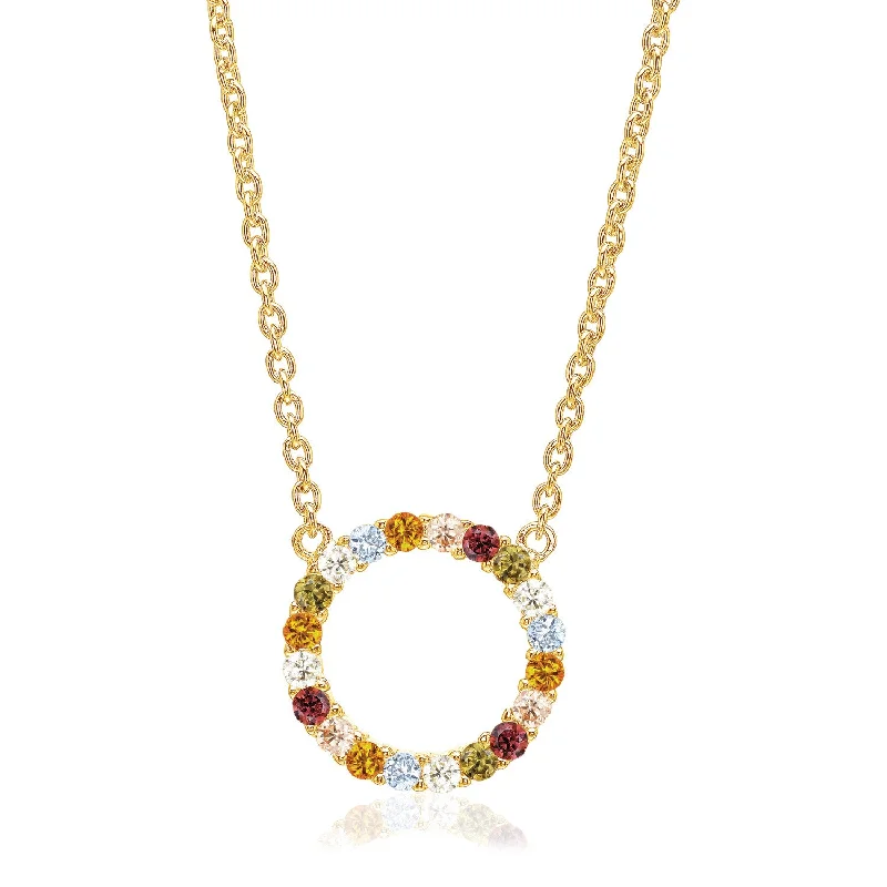 women’s geometric necklace-Necklace Biella Grande