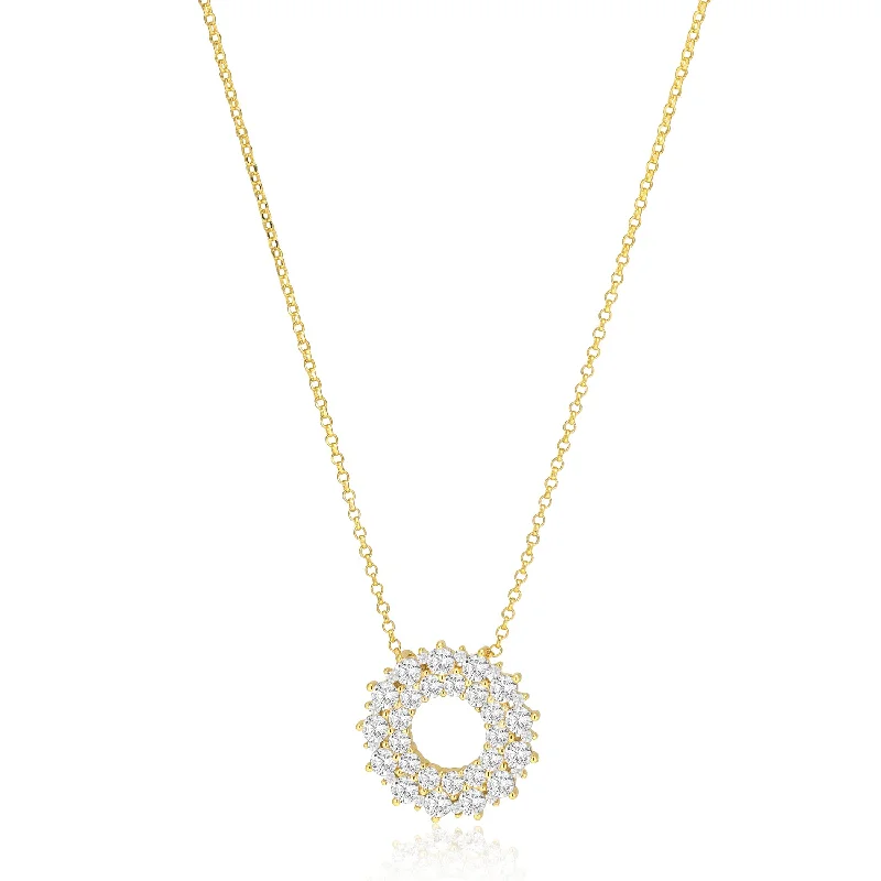 women’s dainty gold necklace-Necklace Livigno