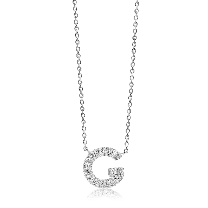 women’s layered silver necklace-Necklace Novoli G