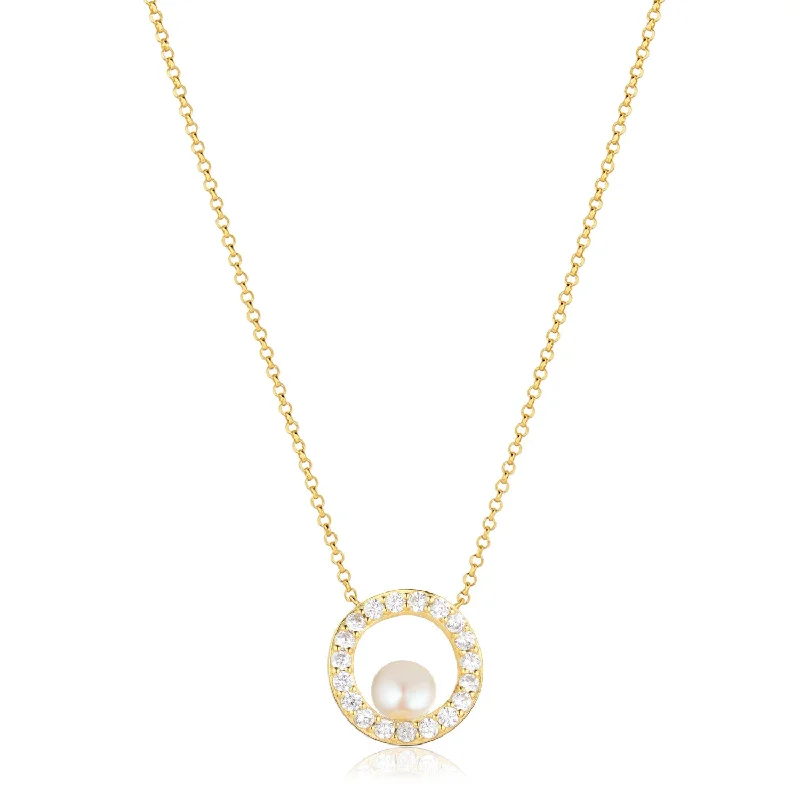 women’s round necklace-Necklace Ponza Circolo