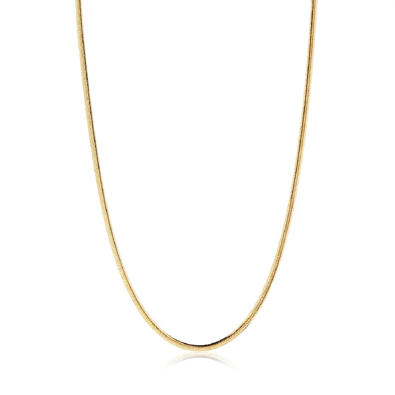 women’s minimalist necklace-Necklace Serpente