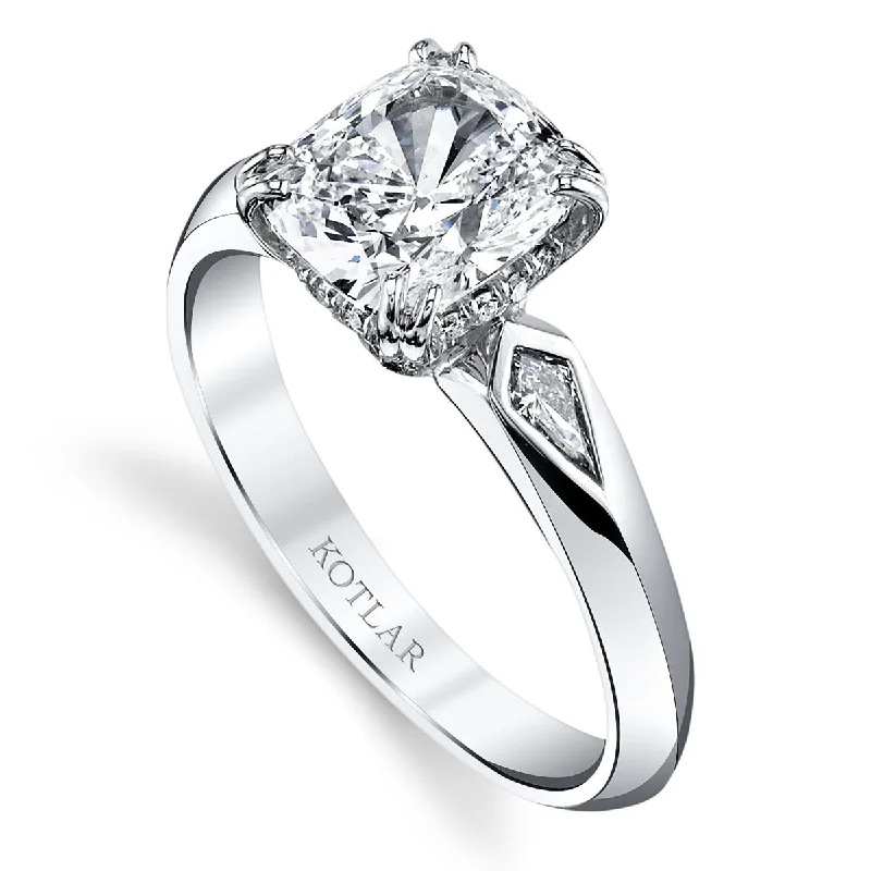 Classico Kotlar Cushion Diamond Ring