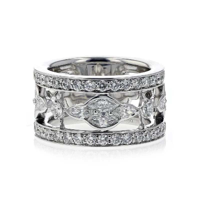 Trellis Diamond Ring