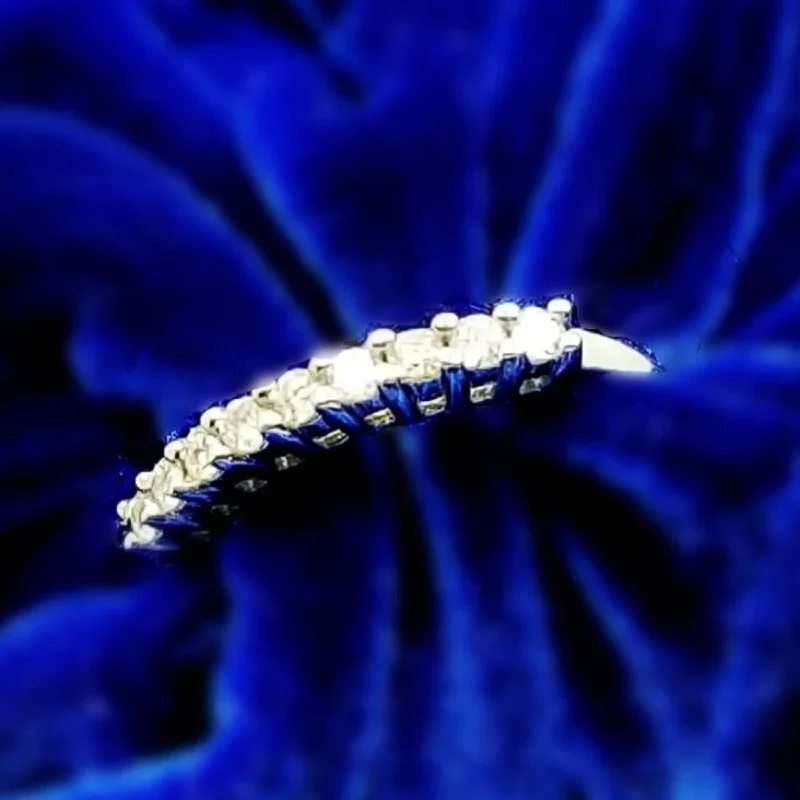 White Gold Eternity Diamond Ring