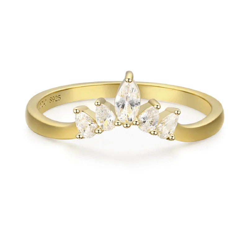 women’s floral ring-Supreme Ring (Yellow Gold)