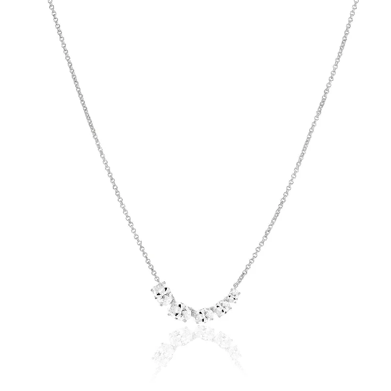 women’s elegant pendant necklace-Necklace Ellisse Cinque